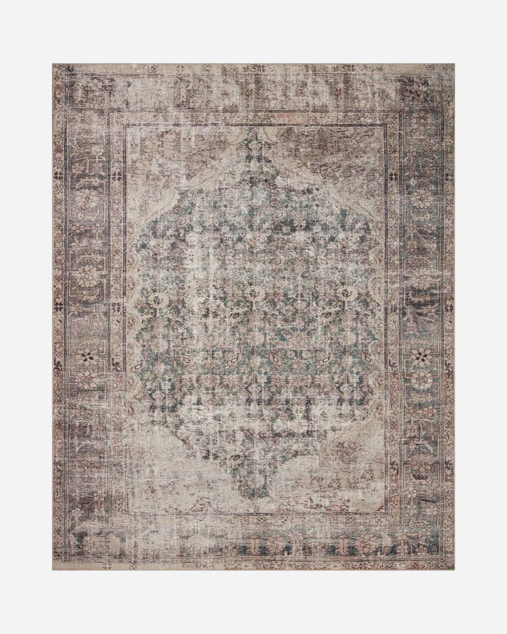 GEORGIE Lagoon / Beige - Maison Olive - Tapis