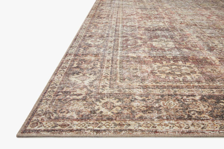 GEORGIE Tapis Bordeaux / Antique - Maison Olive - Tapis