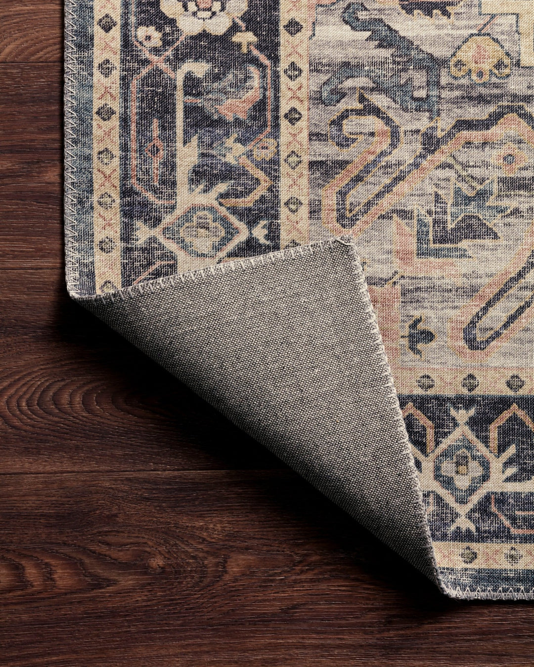 HATHAWAY Navy / Multi - Maison Olive - Tapis