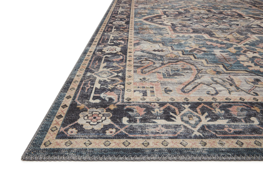 HATHAWAY Navy / Multi - Maison Olive - Tapis