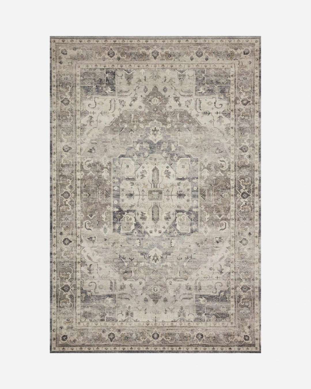 HATHAWAY Steel / Ivory - Maison Olive - Tapis