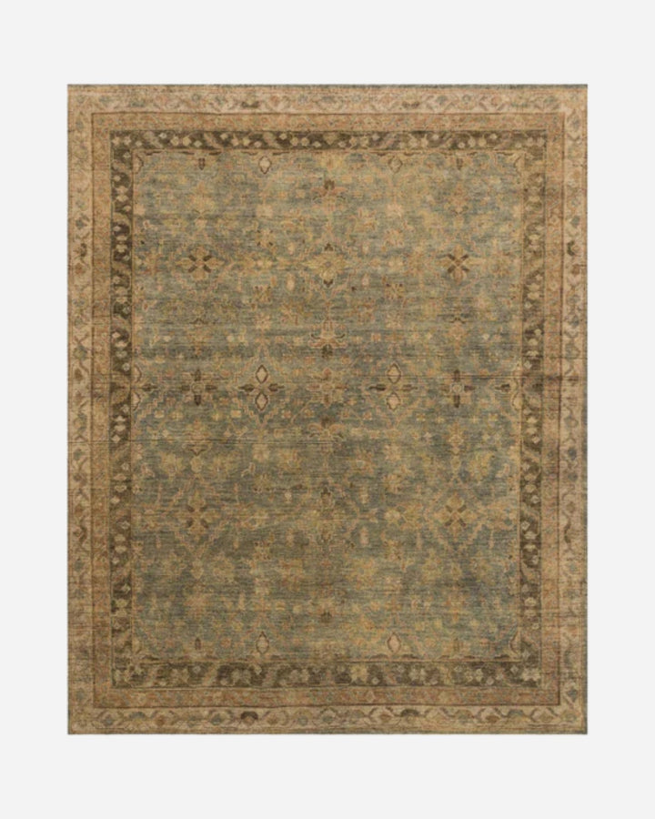 HEIRLOOM Aqua/Terracotta - Maison Olive - Tapis