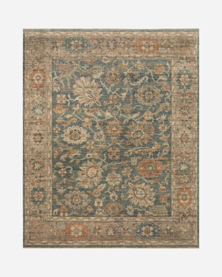 HEIRLOOM Blue/Beige - Maison Olive - Tapis