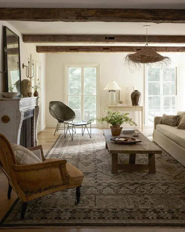 HEIRLOOM Bone/Charcoal - Maison Olive - Tapis