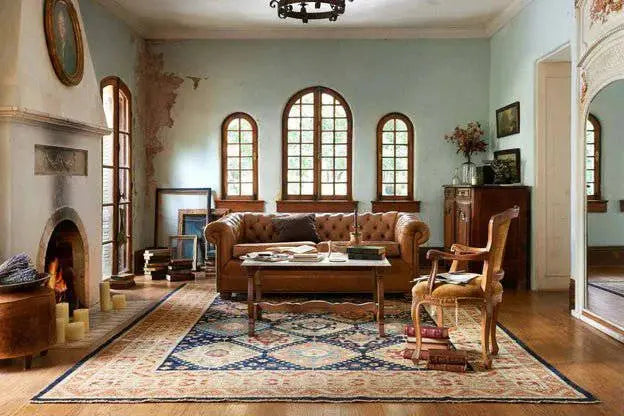 HEIRLOOM Navy/Multi - Maison Olive - Tapis