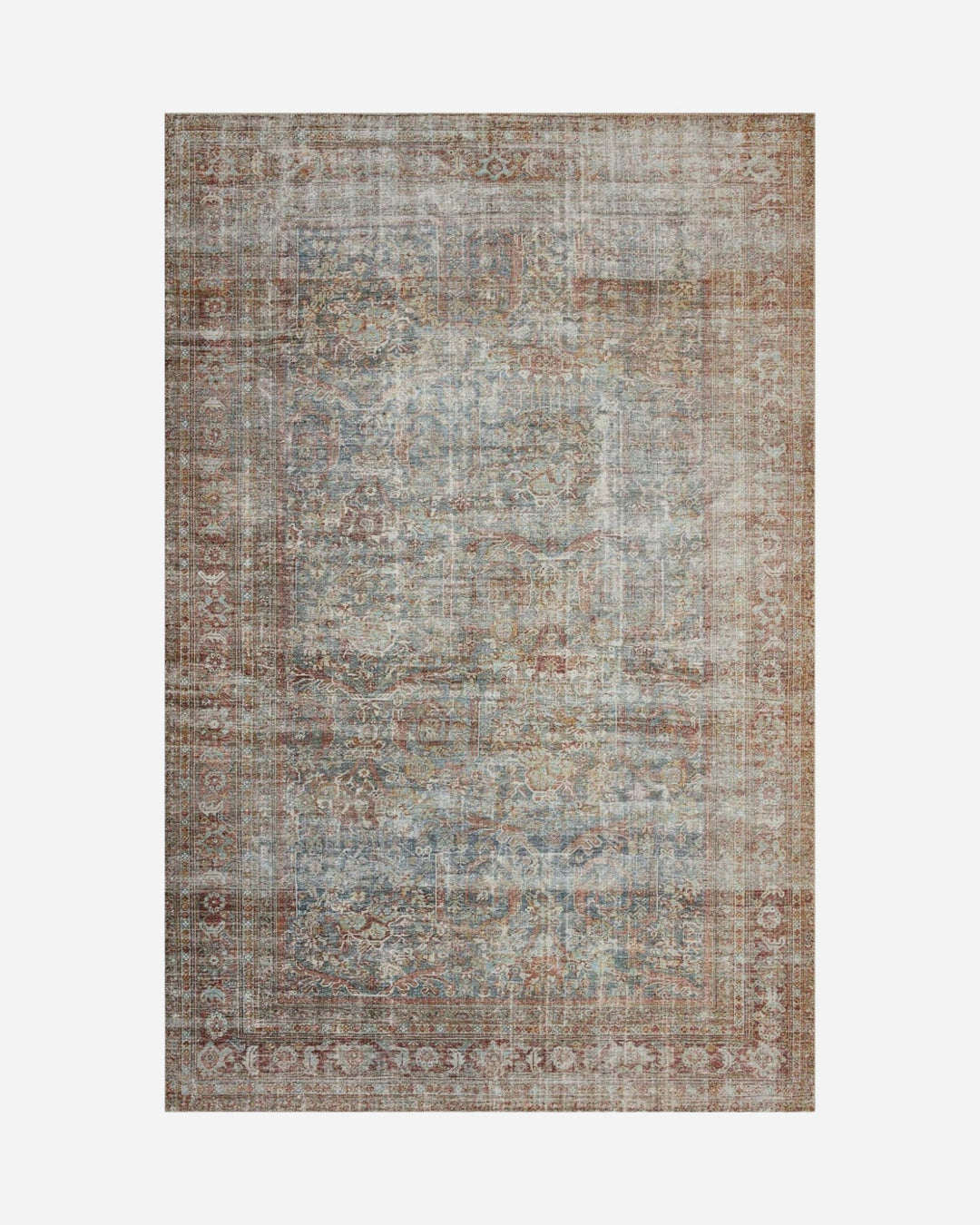 JULES Lagoon / Brick - Maison Olive - Tapis