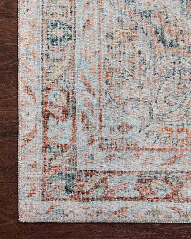 LEANNA Mh Ocean/Apricot - Maison Olive - Tapis