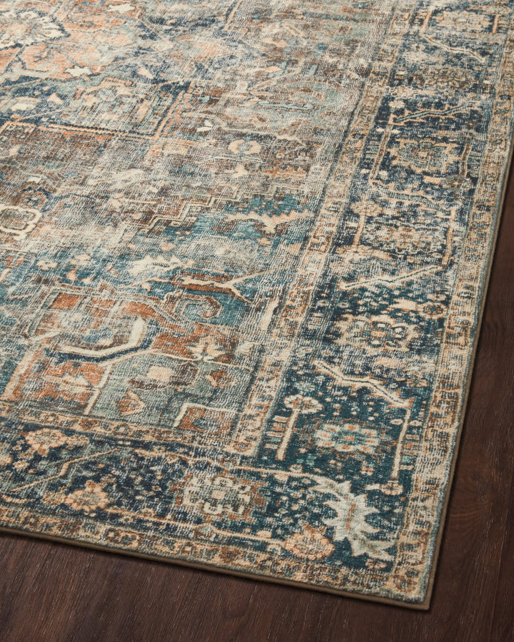 MARGOT Terracotta / Lagoon - Maison Olive - Tapis