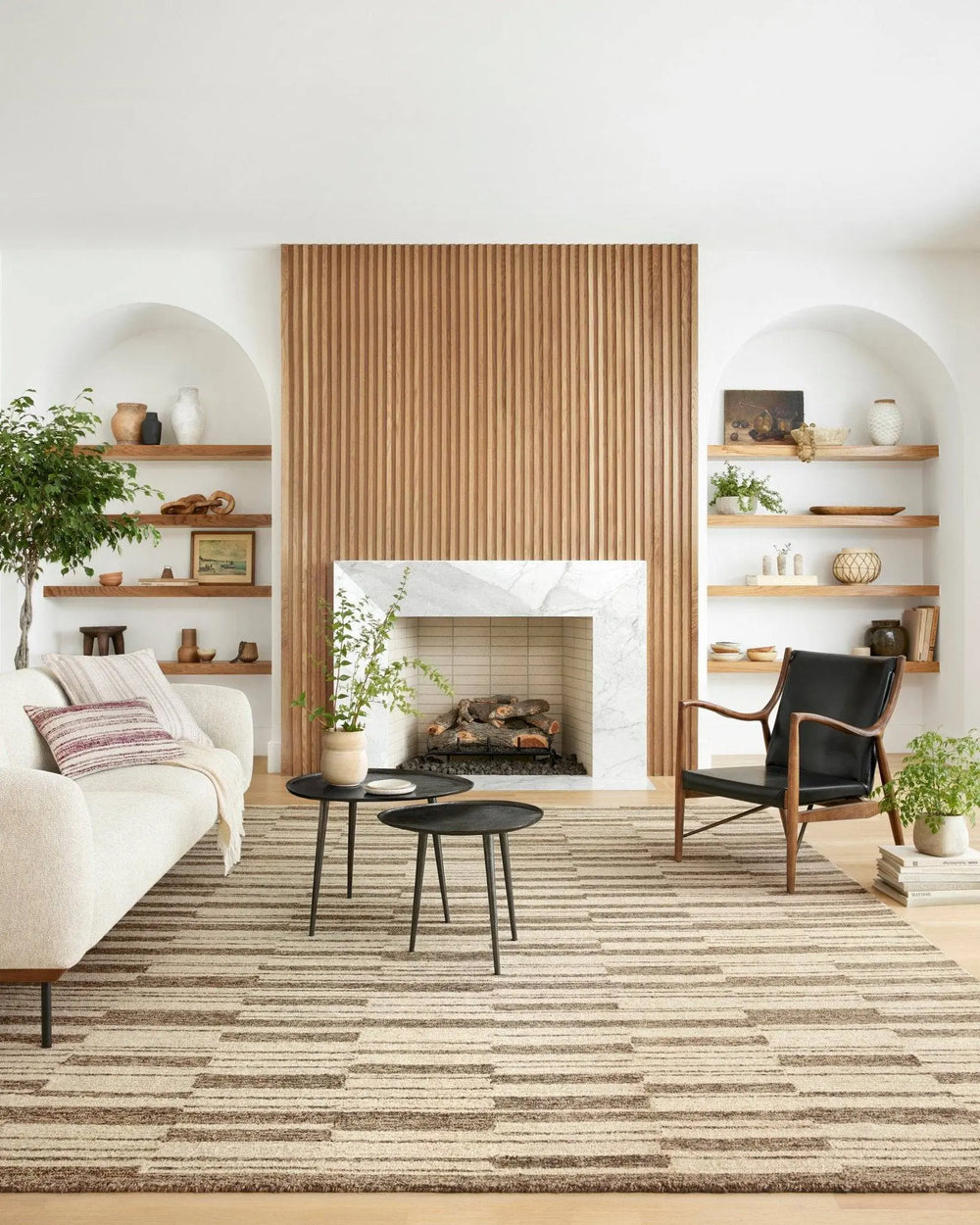 POLLY Beige / Tobacco - Maison Olive - Tapis