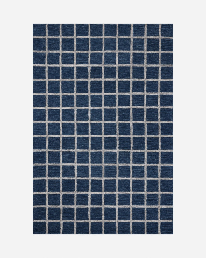 POLLY Navy / Silver - Maison Olive - Tapis