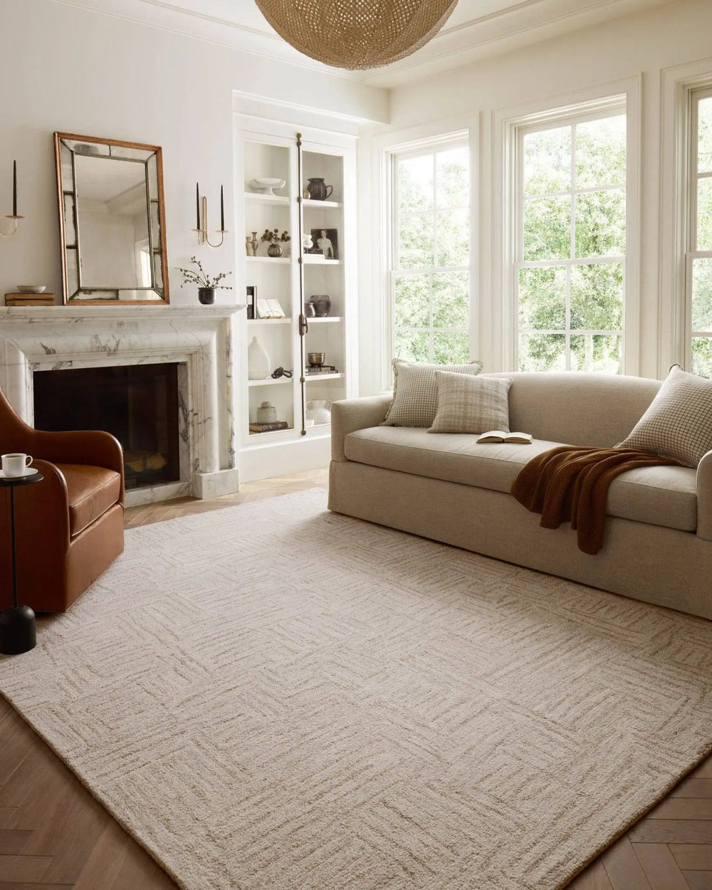 POLLY Smoke / Sand - Maison Olive - Tapis