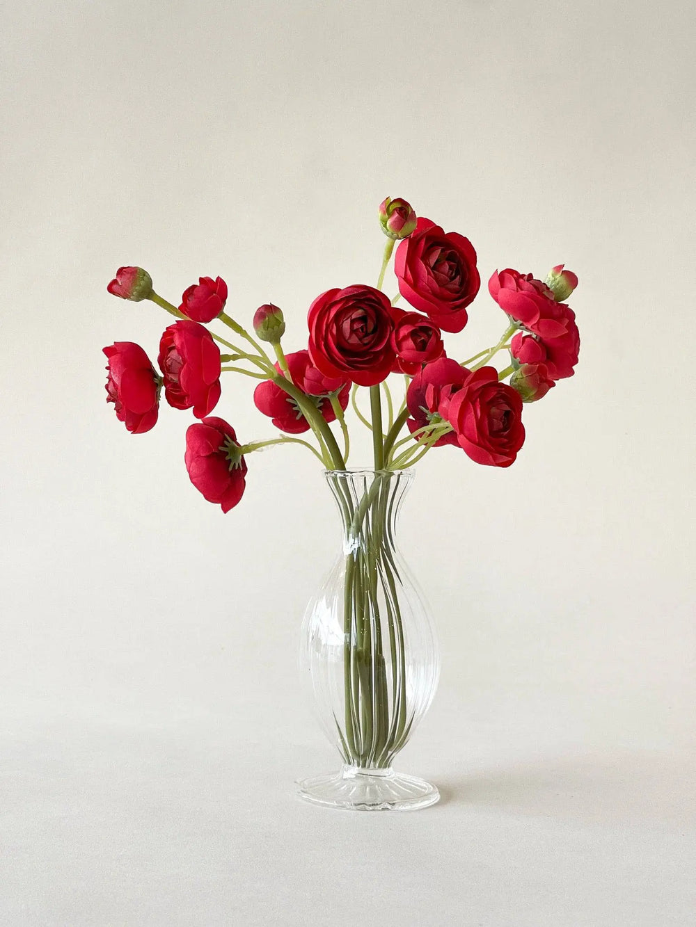 Renoncule rouge - Maison Olive - Fleurs artificielles
