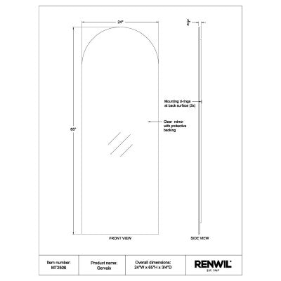 ROSSA Miroir - Maison Olive -