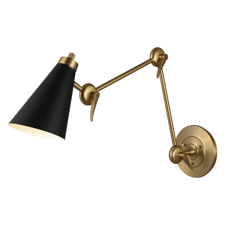 SIGNORET- 2- Arms library sconce - Maison Olive -