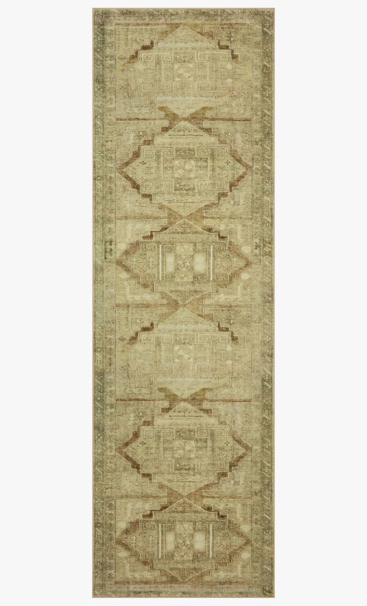 SINCLAIR Mh Khaki/Tabacco - OVERSTOCK - Maison Olive - Tapis