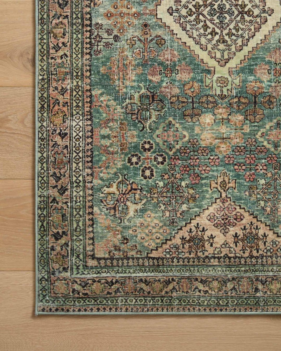 SINCLAIR Mh Turquoise/Multi - Maison Olive - Tapis