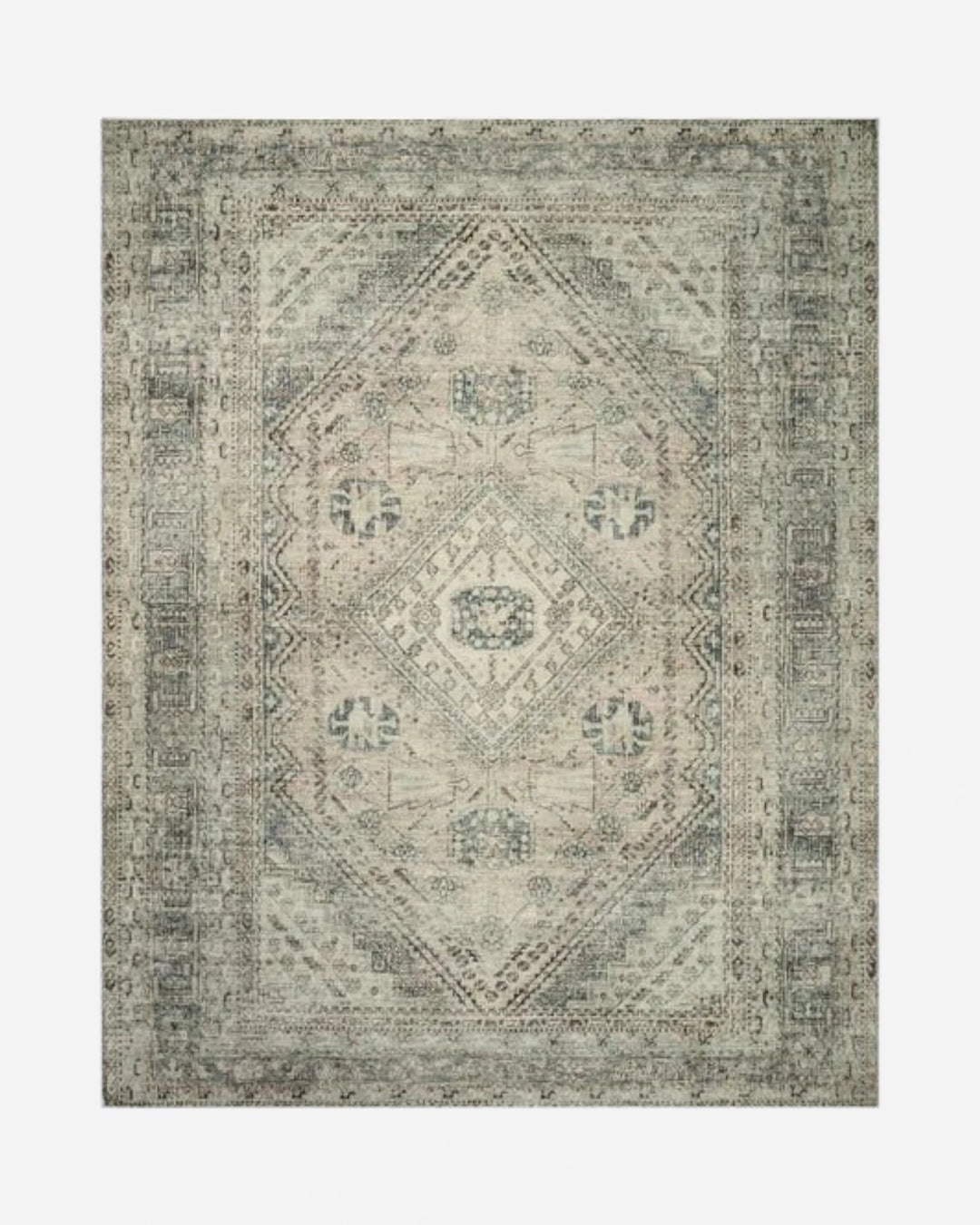 SINCLAIR Naturel / Sage - Maison Olive - Tapis