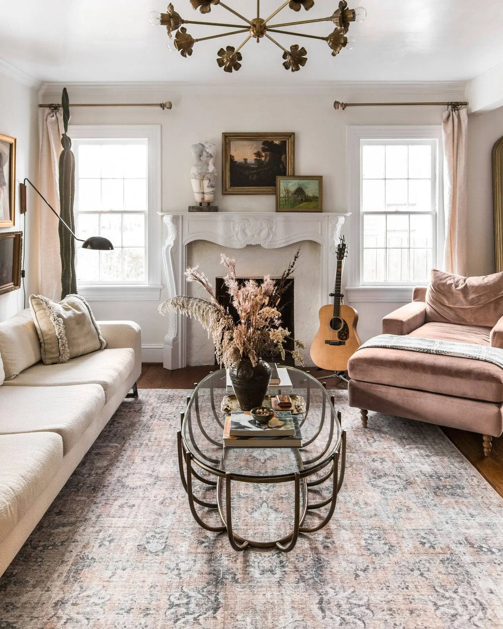 SKYE Blush / Grey - Maison Olive - Tapis