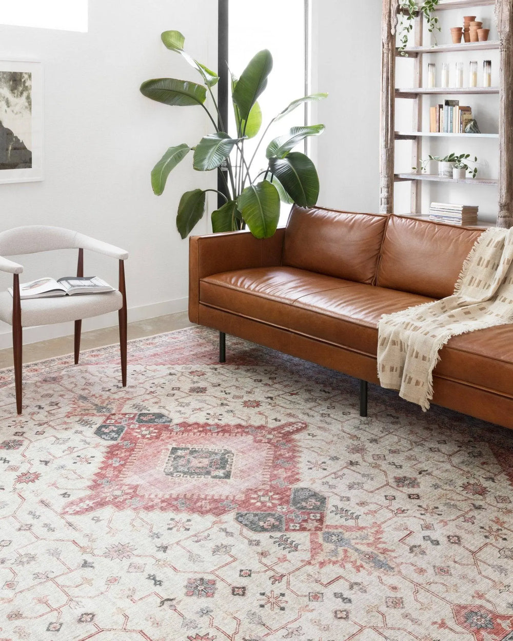 SKYE Ivory / Berry - Maison Olive - Tapis