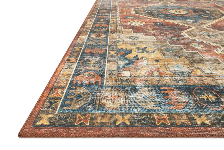 SKYE Rust / Blue - Maison Olive - Tapis