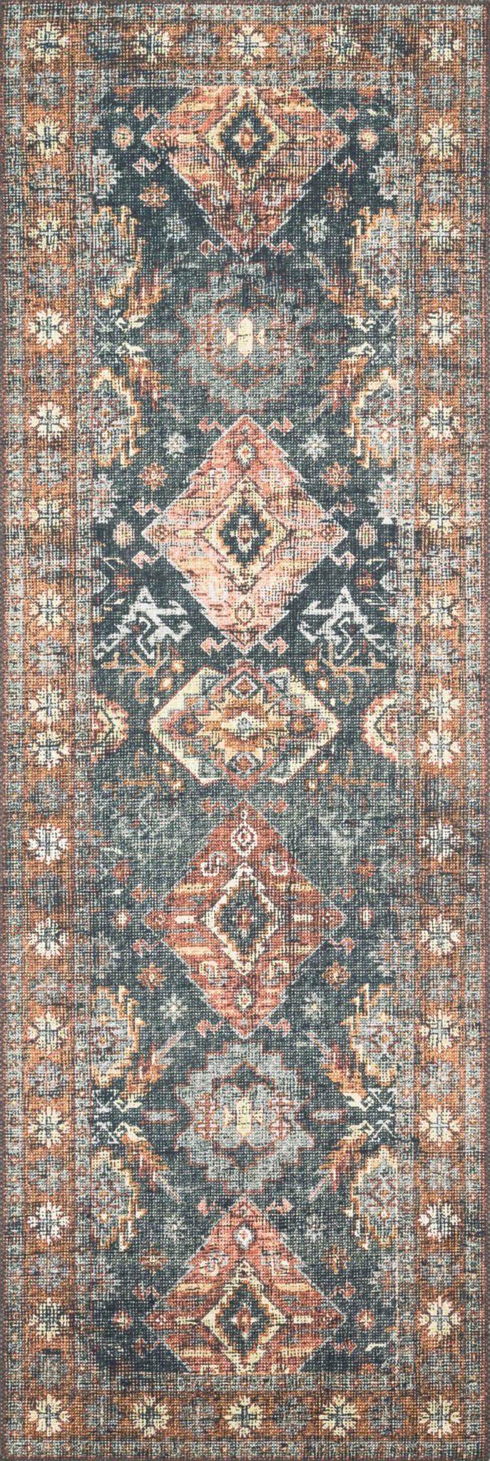 SKYE Sea / Rust - Maison Olive - Tapis