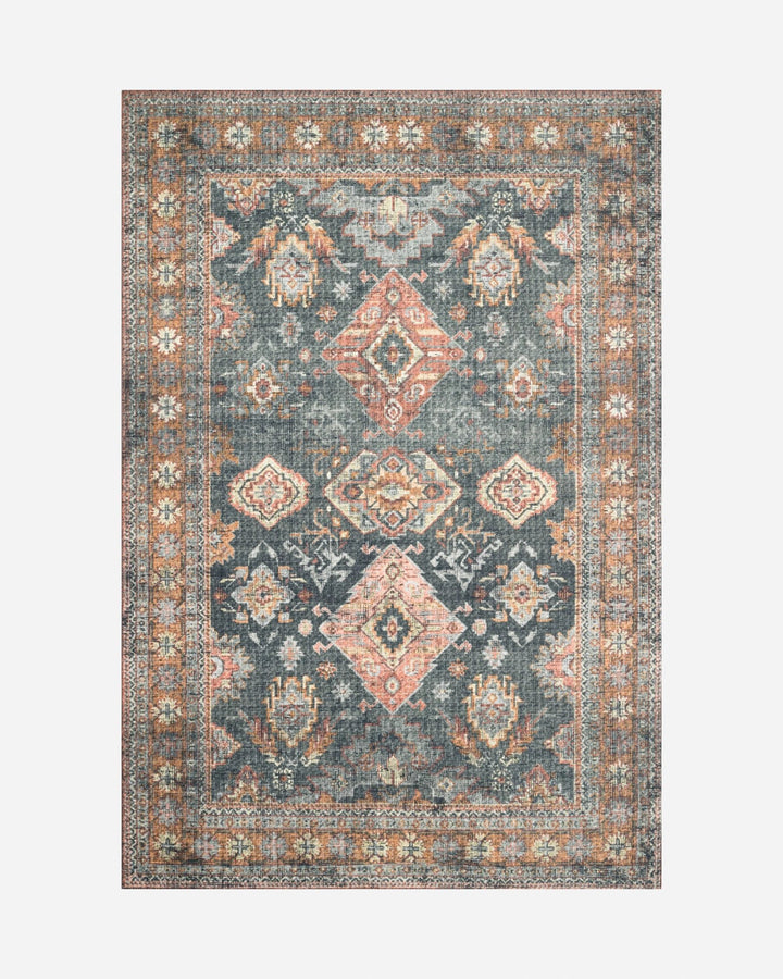 SKYE Sea / Rust - Maison Olive - Tapis