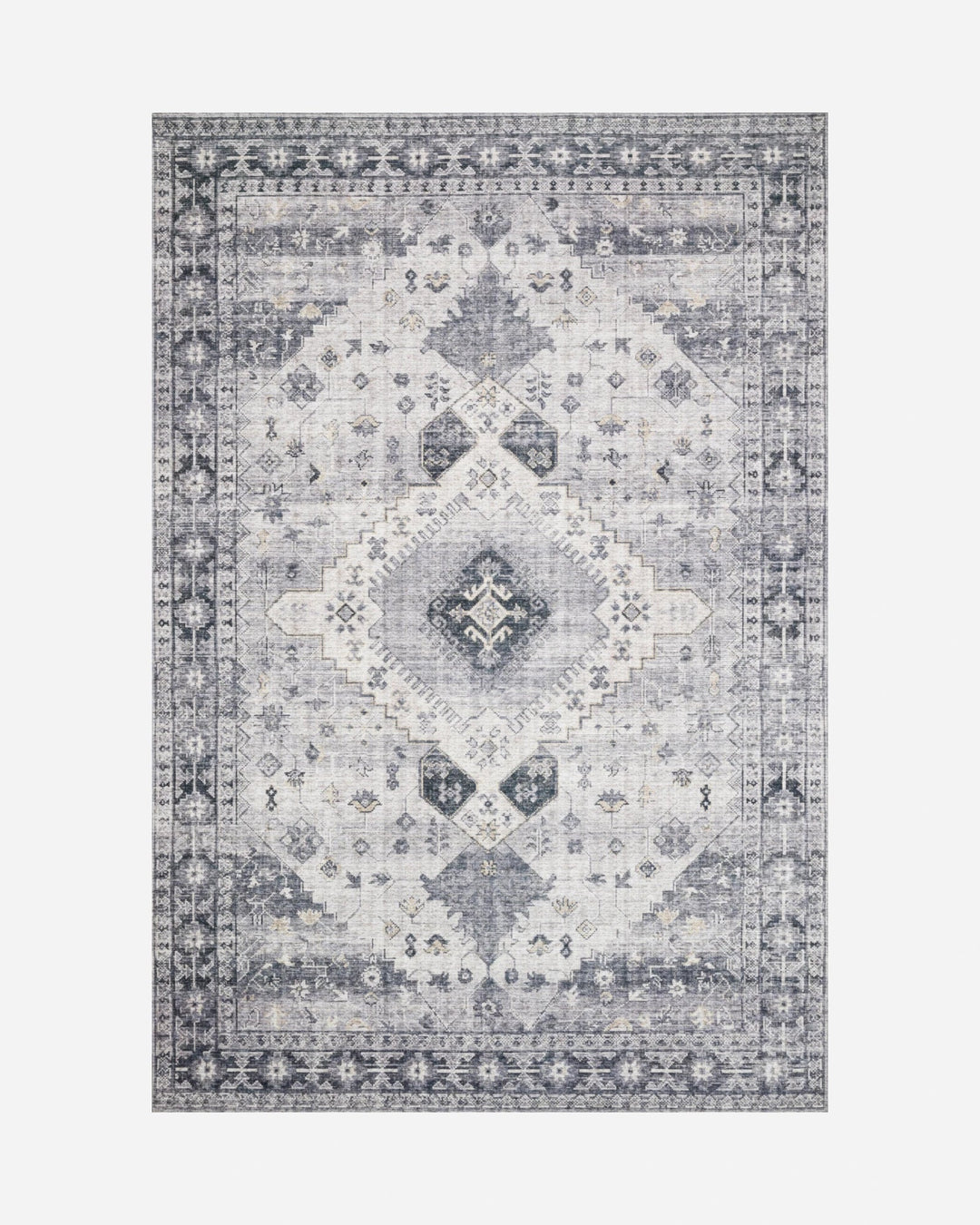 SKYE Silver / Grey - Maison Olive - Tapis