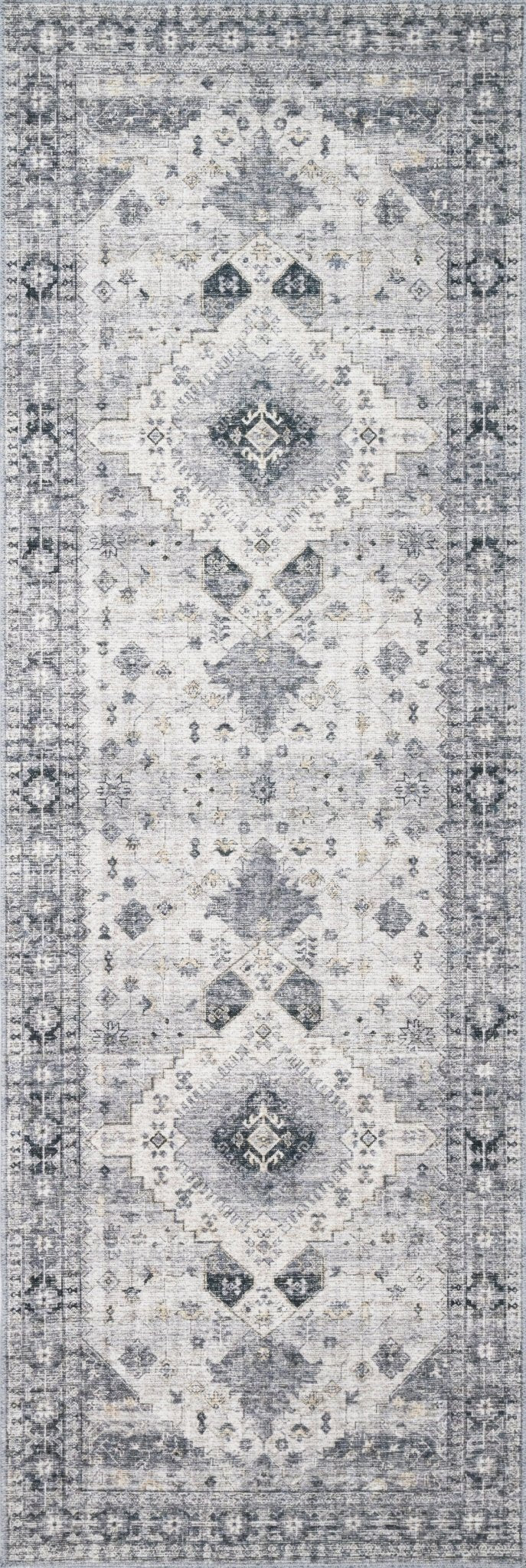 SKYE Silver / Grey - Maison Olive - Tapis