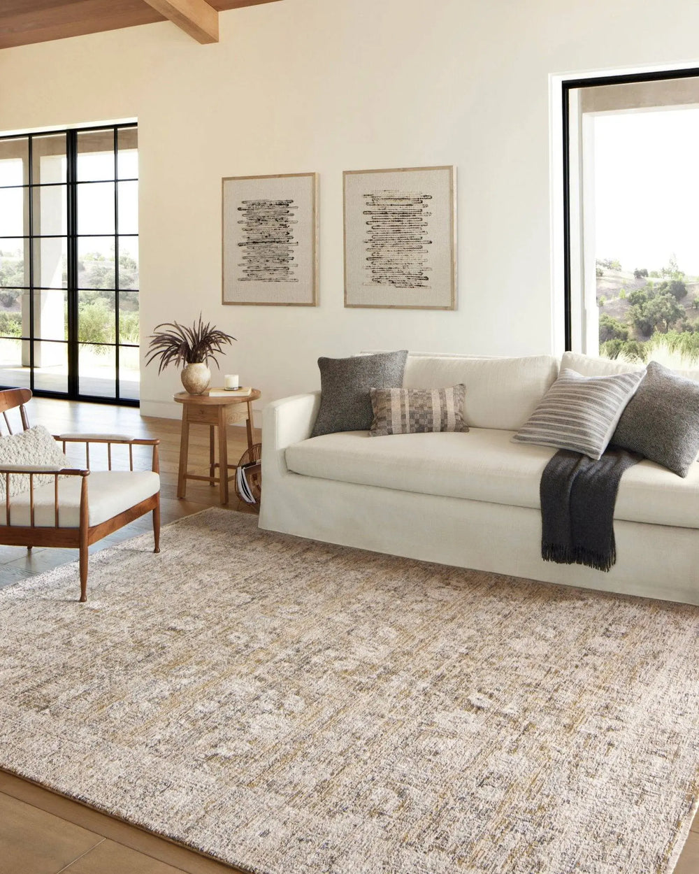 Tapis Alie Collection GOLD/BEIGE - Maison Olive -