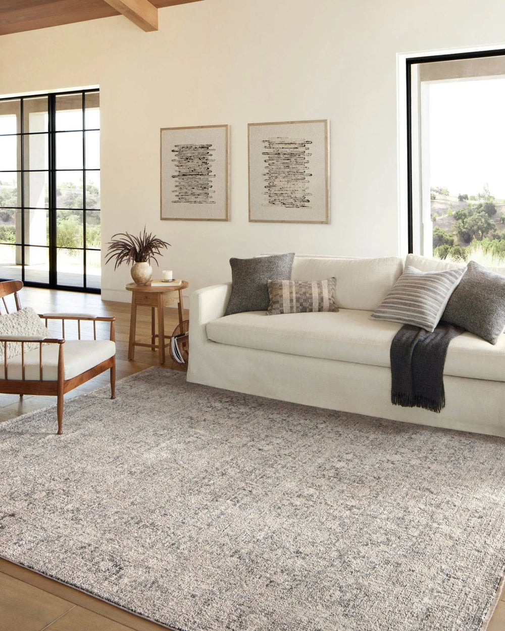 Tapis Alie Collection STONE/MIST - Maison Olive -