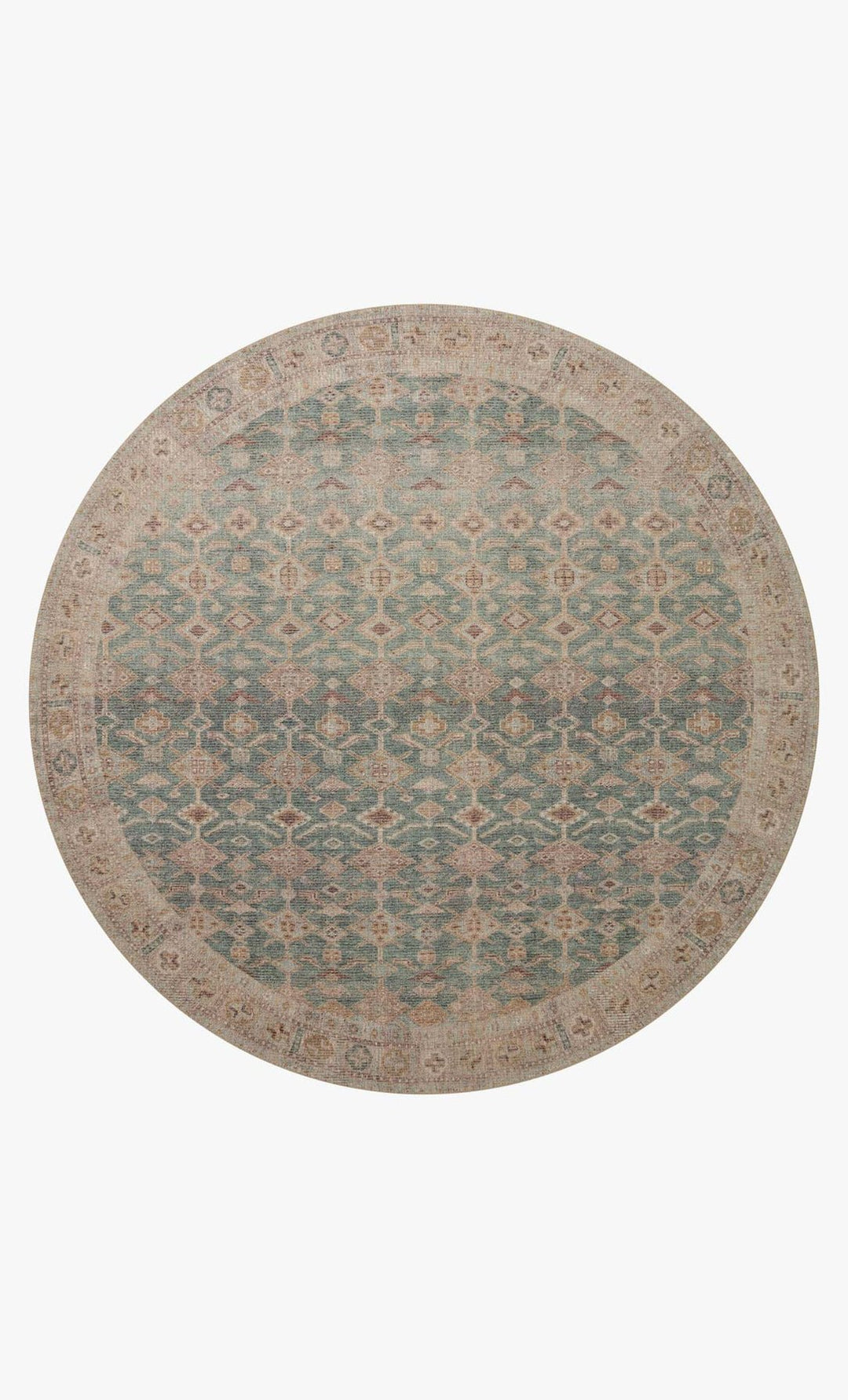 Tapis Collection Aubrey AQUA/SAND - Maison Olive - tapis