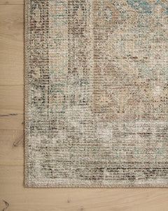 Tapis Collection Aubrey JADE/NATURAL - Maison Olive - tapis