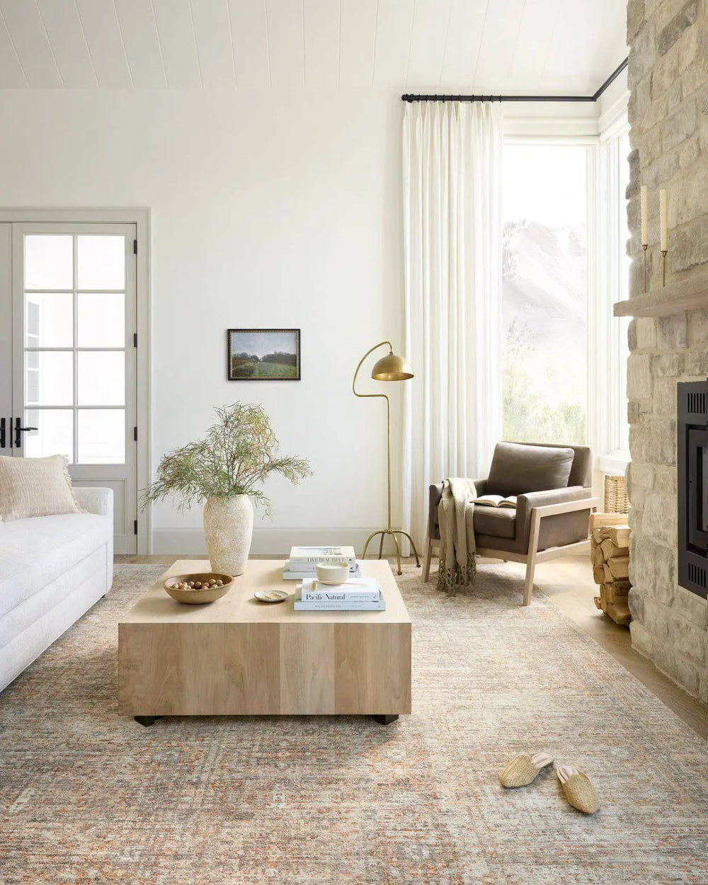 Tapis Collection Blake OATMEAL/SPICE - Maison Olive -