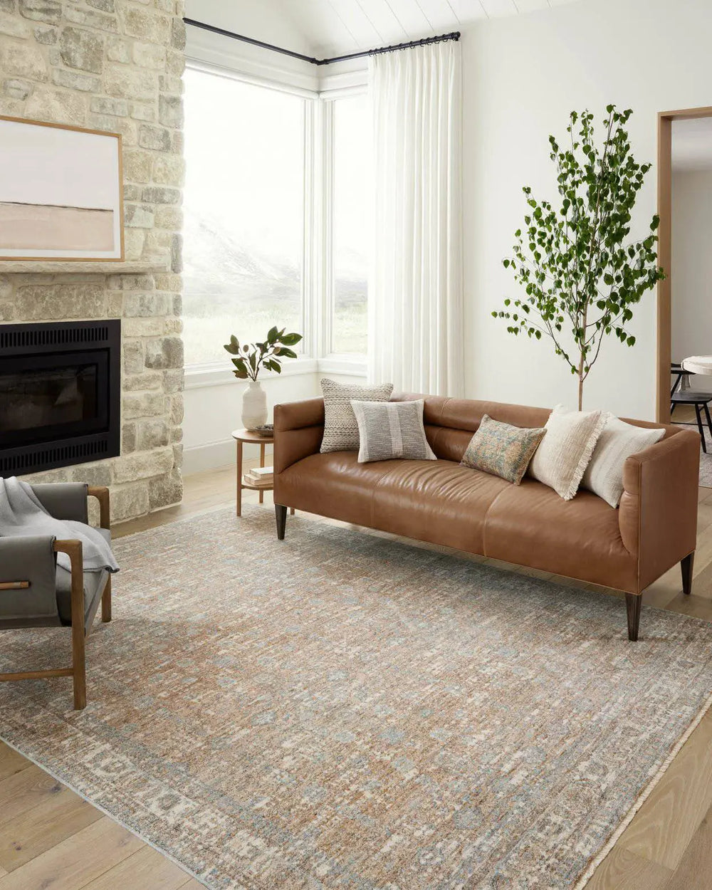 Tapis Collection Blake SAND/SKY - Maison Olive -