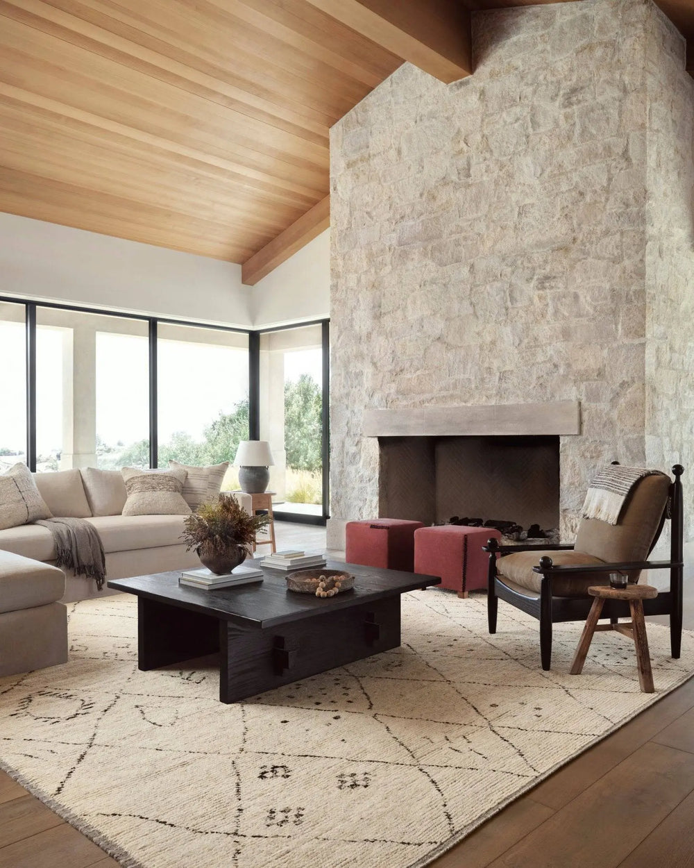 Tapis Collection Briyana NATURAL/STONE - Maison Olive -