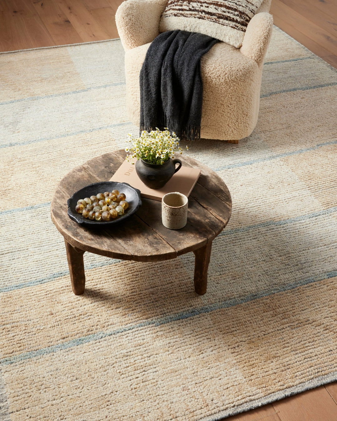 Tapis Collection Briyana SKY/WHEAT - Maison Olive -