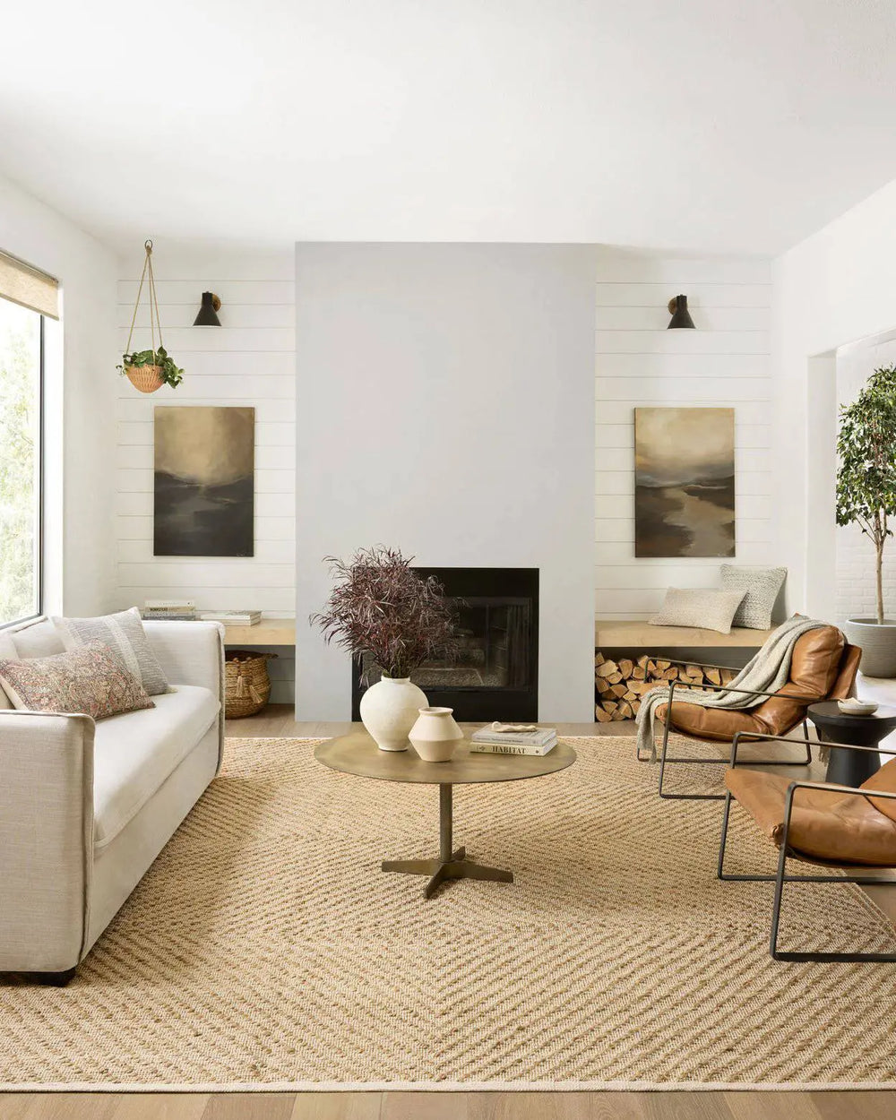 Tapis Collection Coton NATURAL/IVORY - Maison Olive - Tapis