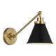 Midnight Black and Burnished Brass