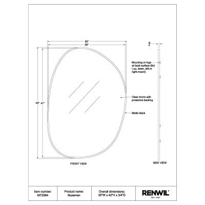 WILLIS Miroir - Maison Olive -